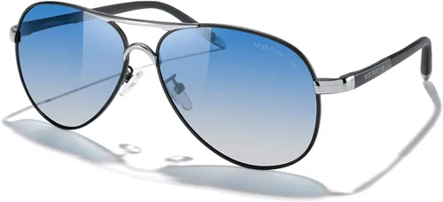 Vista 81 de MERRY'S, UV400 S8513, gafas de sol polarizadas para conducir, marco irrompible, para hombre.