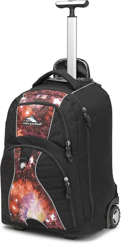 Vista 6 de High Sierra Freewheel Mochila con ruedas para laptop, Negro, Tamaño único