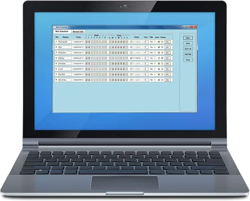 Vista 5 de K-M2 todo en uno TCP/IP ruidoso eléctrico escuela fábrica almacén alarma sistema automático programable temporizador software