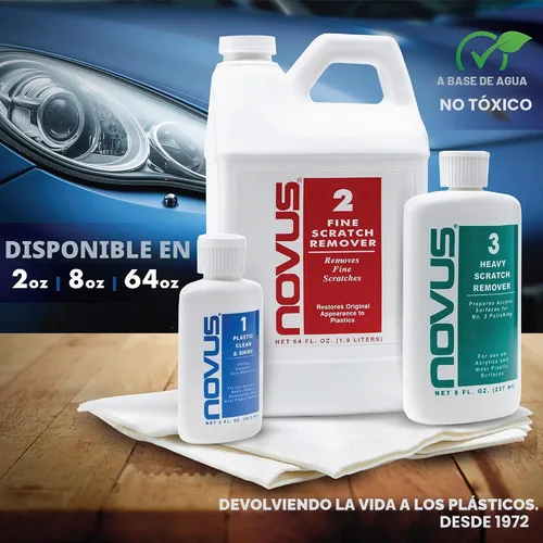 Vista 7 de Novus 7056 Pulidores de plástico 8 onzas