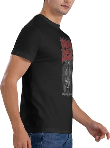Vista 6 de PEYDEN Morbid Angel T Shirt Men Summer Fashion Breathable Cotton Round Neckline Shirt Sports Fitness Short Sleeve Tees