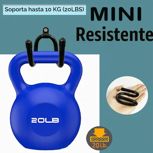 Vista 3 de Pmsanzay Paquete de 4 mini estantes de exhibición de espadas para montaje en pared, soporte para espada, gancho de espada, soporte para colgar