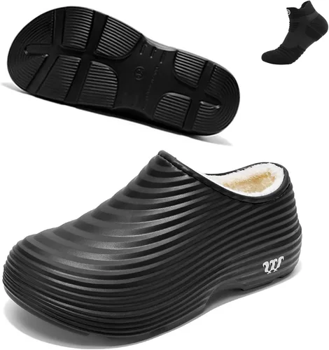 Vista 8 de Armadillo Shoes Zuecos para hombre y mujer, zapatos de chef Armadillo, antideslizantes, cómodos para invierno