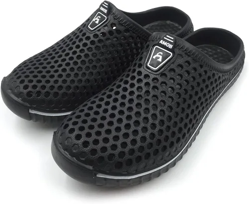 Vista 7 de Amoji AM1702 Zuecos de jardín unisex, sandalias, pantuflas