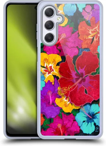 Vista 11 de Head Case Designs Officially Licensed Suzan Lind Carnival Colours & Patterns Gel Case [Military Grade Protection] Compatible with Samsung Galaxy M54