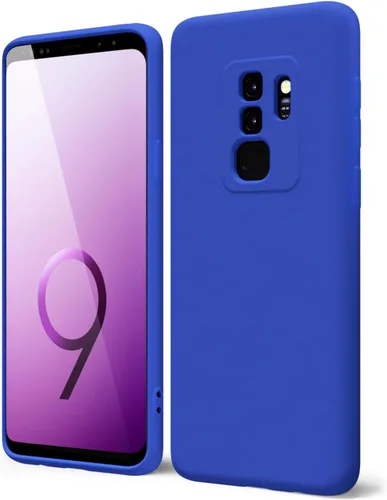 Vista 437 de oakxco Funda para teléfono Samsung Galaxy S8 de silicona líquida, delgada y fina de gel de goma suave TPU cubierta protectora simple llana