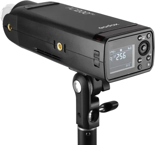 Vista 3 de Godox AD200 Pro AD200Pro - Luz flash de bolsillo de 200 W, 2.4G 1/8000s HSS, luz estroboscópica Speedlite, reciclaje de 0.01-1.8s compatible