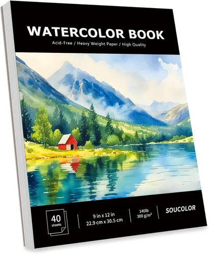 Vista 19 de Soucolor Suministros Escolares Cuaderno de bocetos de 9 x 12 pulgadas para profesor y estudiante de secundaria, paquete de 1 cuaderno de bocetos