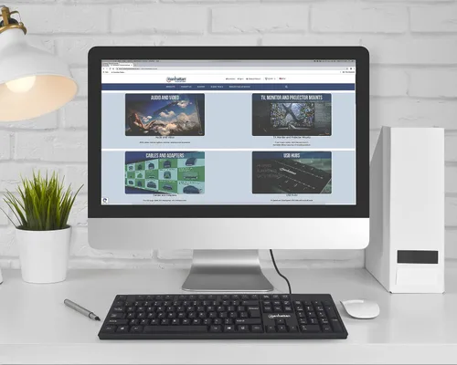Vista 2 de Manhattan Teclado de computadora con cable – Teclado negro básico – con cable USB-A de 4.5 pies, 104 teclas, soportes plegables – Compatible