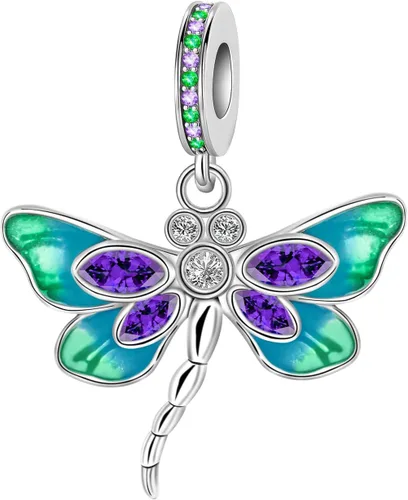 Vista 251 de Dije de girasol con diseño de estrella y luna y elefante para pulsera, collar de plata de ley 925, dijes de corazón de amor para mujer, regalo