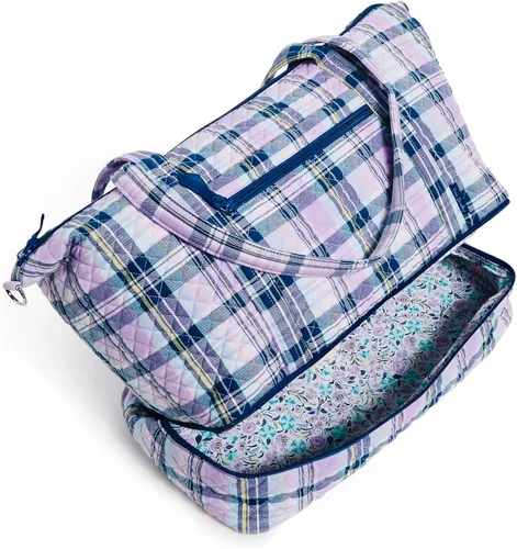 Vista 4 de Vera Bradley Bolsa de viaje de lujo de algodón para mujer