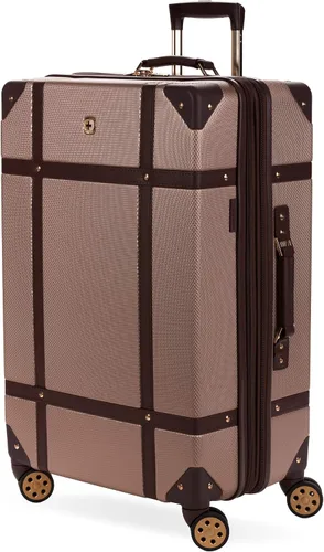 Vista 11 de SwissGear 7739 Maleta rígida con ruedas giratorias, color rubor, juego de 2 piezas (19/26)