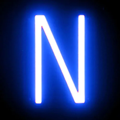 Vista 101 de SpellBrite Letra LED S Construye letreros de bricolaje que puedes cambiar con letras LED azules Componentes adicionales necesarios para iluminar