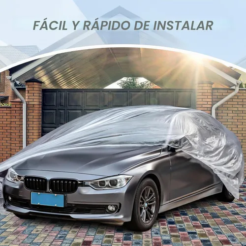 Vista 6 de BBTO - Funda desechable de plástico transparente universal con banda