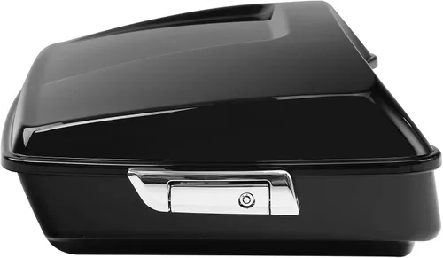 Vista 4 de TCT-MOTORPARTS Caja de cola de equipaje de viaje de motocicleta cortada de 10.7 pulgadas para Harley Touring 2014-2025 Road King Glide Street Glide