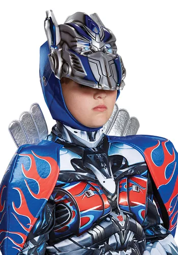 Vista 8 de Disfraz de Optimus Prime Prestige para niños Multicolor