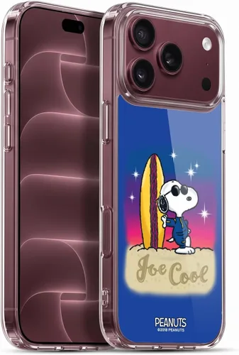 Vista 15 de Head Case Designs Funda de gel con licencia oficial de Peanuts Beach Surf Snoopy Boardwalk Airbrush [protección de grado militar] compatible