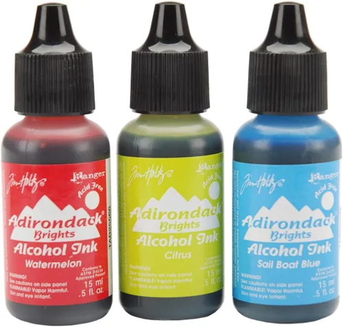 Vista 2 de Ranger TAK-B-25962 Adirondack Brights - Tinta de alcohol, 1/2 onzas, 3/paquete, picnic en el muelle