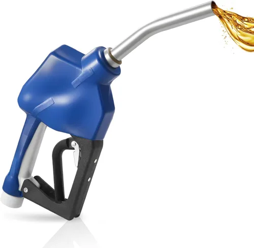 Vista 11 de VEVOR - Boquilla de combustible automática de 1 pulgada NPT, tasa de flujo máxima de 21.6 GPM, boquilla de bomba de gasolina diesel con apagado