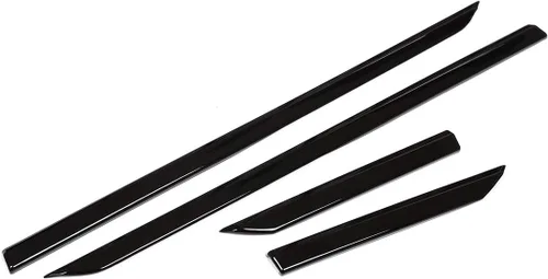 Vista 7 de 4 unids Piano negro lado Fender cubierta Trim ABS plástico para Land Rover Range Rover Velar 2017 2018 accesorios de coche