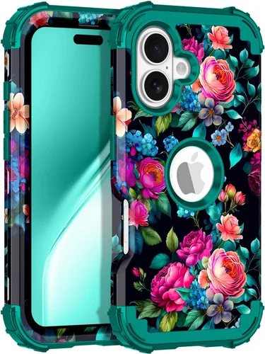 Vista 53 de Rancase Funda para iPhone 11, tres capas de alta resistencia a prueba de golpes, protección de plástico duro + funda protectora de goma de silicona