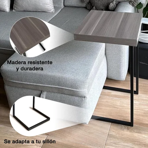 Vista 4 de Mesa auxiliar C (gris)