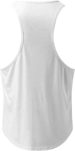 Vista 2 de Camiseta sin mangas para hombre, camiseta sin mangas para entrenamiento, gimnasio, atletismo, fitness, culturismo, musculación