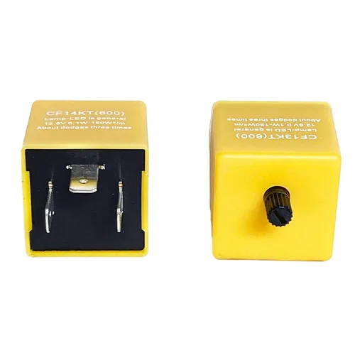 Vista 4 de SOCAL-LED LIGHTING 3-Pin CF13 JL-02 EP34 Relé intermitente LED electrónico de velocidad ajustable para bombillas de intermitente de reparación