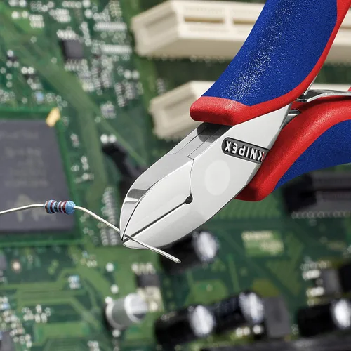 Vista 5 de KNIPEX - 77 02 115 Herramientas - Cortadores diagonales para electrónica, multicomponente (7702115)