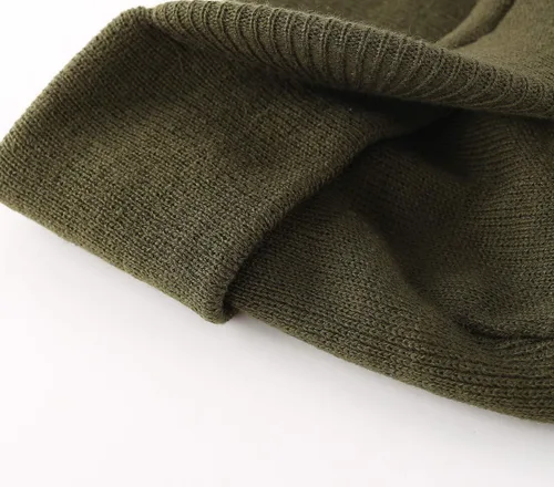 Vista 62 de Home Prefer - Gorro de invierno para hombre con visera, cálida y doble punto.