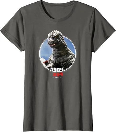 Vista 9 de Godzilla 1984 El regreso de Godzilla Icons of Toho - Camiseta pequeña Negro