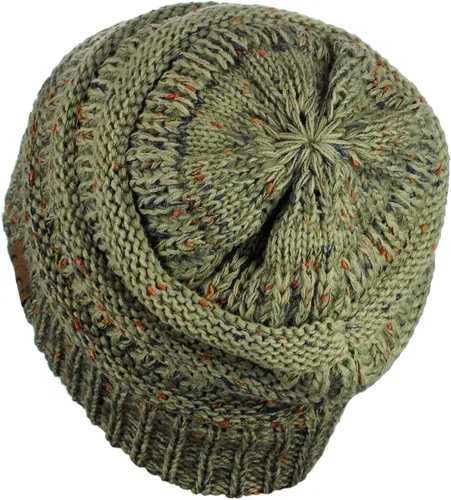 Vista 90 de C.C Trendy Warm Chunky Soft Stretch Cable Knit Beanie