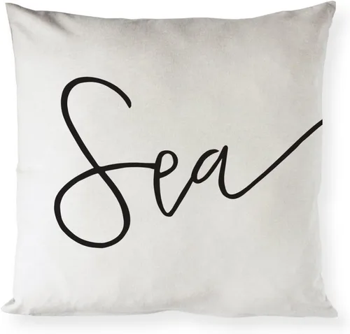 Vista 36 de The Cotton & Canvas Co. Home is Wherever I'm with You - Funda de almohada, funda de cojín, funda de almohada decorativa