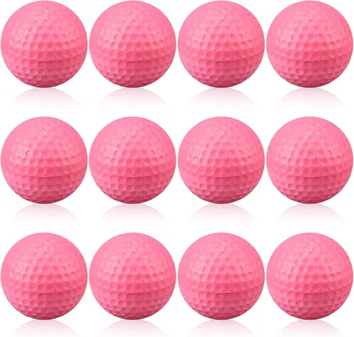 Vista 12 de 12 pelotas de espuma para práctica de golf, bolas de espuma suave para práctica de golf, sensación realista y entrenamiento deportivo de vuelo Azul