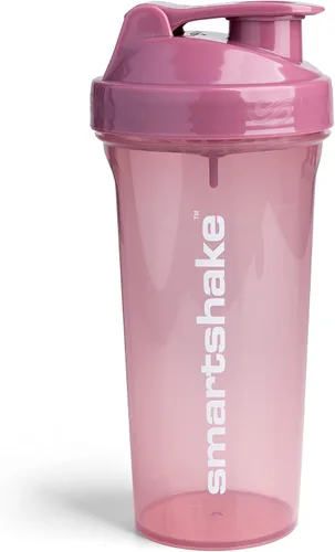Vista 3 de Smartshake O2GO ONE - Botella mezcladora de proteínas de plástico de 27.1 fl oz, 27 onzas, tapa de rosca a prueba de fugas, sin BPA, unisex