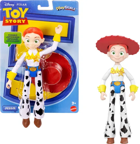 Vista 9 de Mattel Figuras de acción de Toy Story de Disney y Pixar de 7 pulgadas, personajes clave de escala de juego, 8 articulaciones más posables con diseño