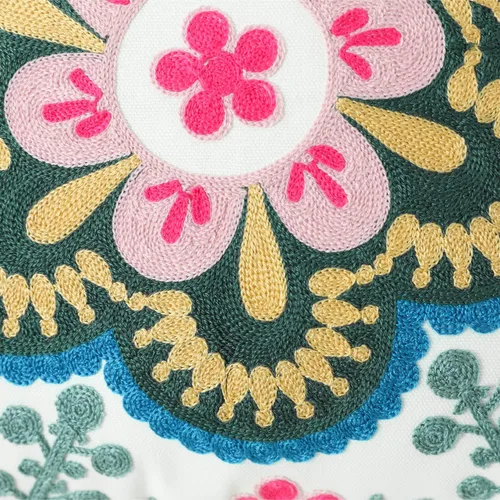 Vista 5 de VOGOL YouYee - Funda de cojín para el hogar, diseño de bordado bohemio