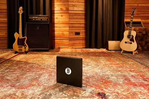 Vista 6 de Meinl Percussion TCAJ1BK - Cajón compacto de madera de goma, color negro