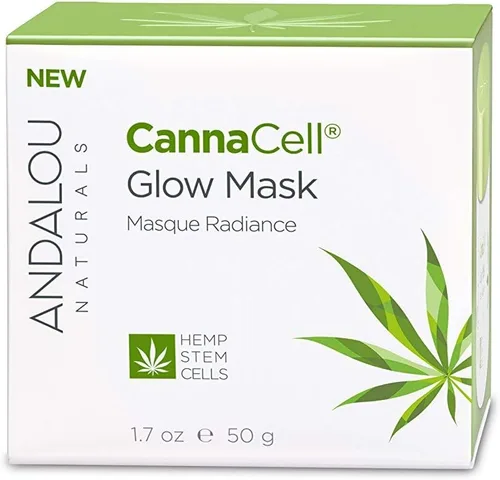 Vista 3 de Andalou Naturals CannaCell - Máscara brillante, 1.7 onzas