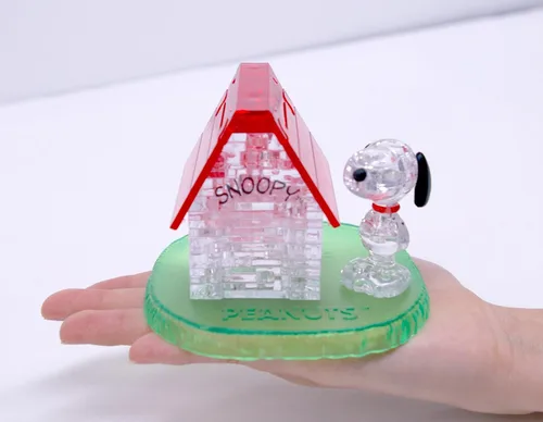 Vista 6 de Beverly Puzzle de cristal - Snoopy House (importación de Japón)