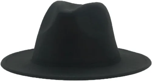 Vista 17 de Sombrero de invierno para mujer, sombreros de invierno para mujer, moda formal, boda, decorar, gorra de Panamá