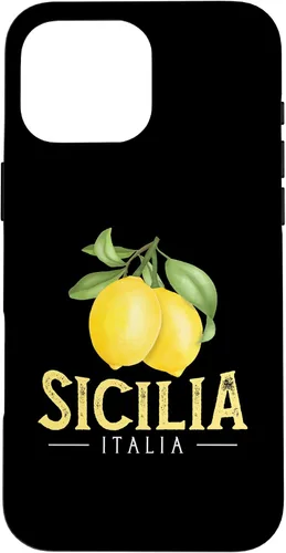 Vista 18 de iPhone 11 Pro Max Sicilia Italia Limones italianos Funda siciliana orgullosa