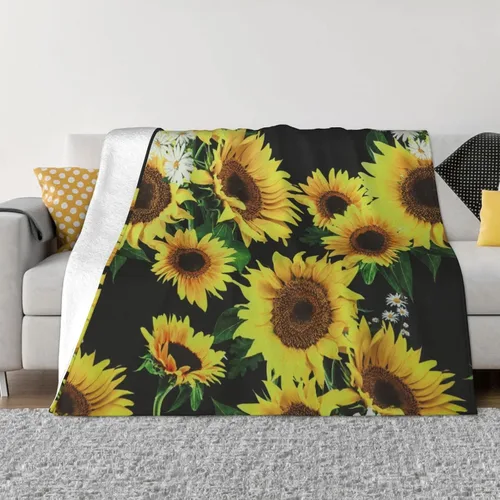 Vista 10 de Manta de franela de 50 x 40 pulgadas, manta de forro polar de camuflaje suave y cómoda con pompones para exteriores e interiores