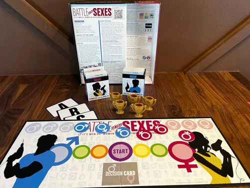 Vista 4 de Batalla de los Sexos Juego de mesa.