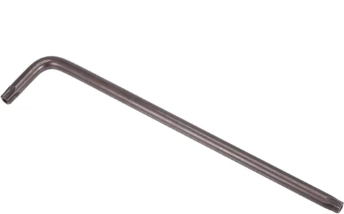 Vista 8 de uxcell T30 Anti Tamper Proof Torx Star Key Bit Llave, forma de L 6.5 pulgadas brazo largo, acero S2