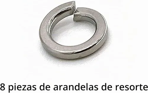 Vista 8 de Kit de accesorios para cabecero y estribo - Tuercas y pernos de acero Longitud: 3 pulgadas