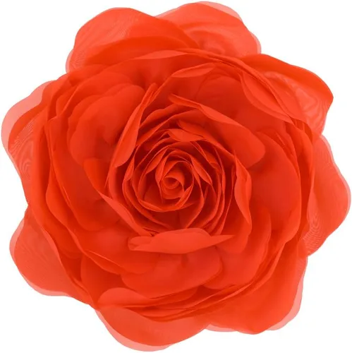 Vista 15 de JWH Fundas de almohada estéticas decorativas con diseño de flores, fundas de almohada redondas hechas a mano para dormitorio, cama, sofá, sala