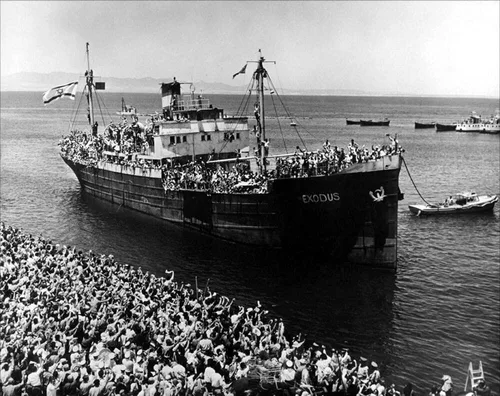 Vista 4 de Exodus (1960) (Blu-Ray & DVD Combo) Blu-Ray, Reg.ABC Import - France
