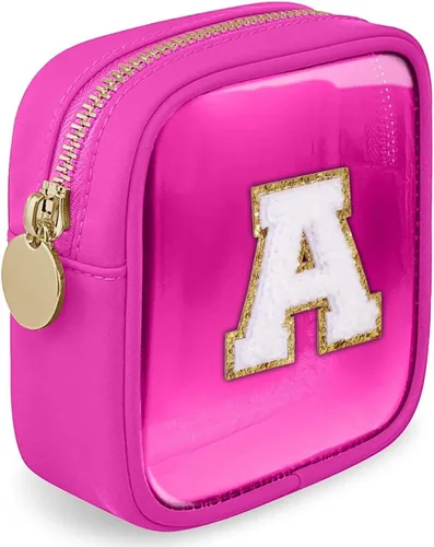 Vista 69 de Bolsa de Maquillaje Transparente Pequeña Bolsa de Cosméticos Bolsa de Viaje de Artículos de Aseo Bolsa Transparente con Cremallera Bolso Organizador