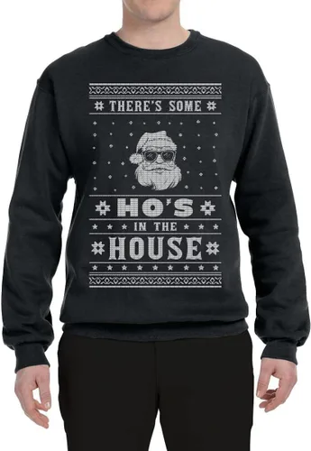 Vista 3 de Wild Bobby In My Era - Sudadera unisex con cuello redondo para Navidad